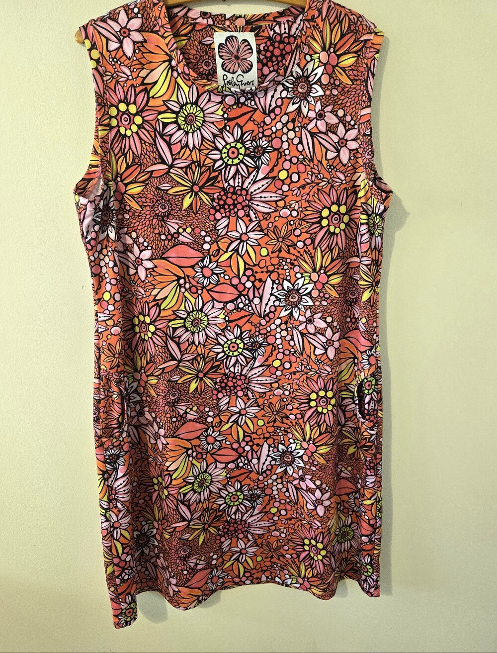 Lesley Evers Juniper Dress – Sunshine Floral Print – XL